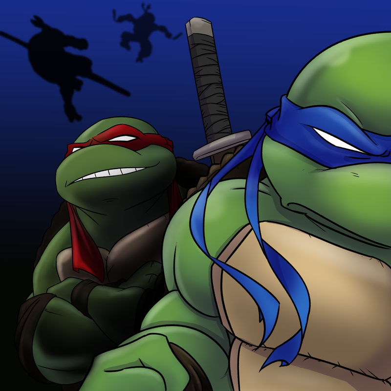Junetoon 2019 turtle, digital art of Nickelodeon teenage mutant ninja turtles shredder and the foot clan